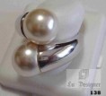 138 - Anel com Pérolas em Encontro